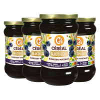 4X Céréal Jam Bosbessen 320 gr