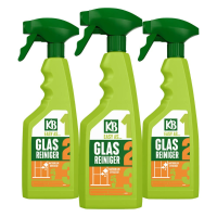 3X KB Easy Glasreiniger Spray 500 ml