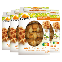 4X Céréal Wafels Vanille 150 gr
