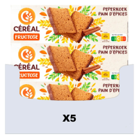 5X Céréal Ontbijtkoek 300 gr