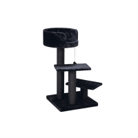 Beeztees Krabmeubel Serpa Figo Zwart 50 x 50 x 92 cm