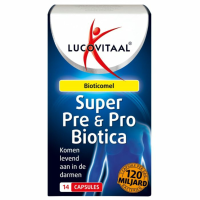 2X Lucovitaal Super Pre & Probiotica 120 Miljard Bacteriën 14 capsules