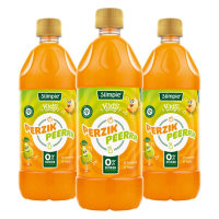 3X Slimpie Siroop Kids Perzik Peerrr 580 ml