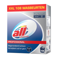 All Professional Wasmiddel Poeder Classic   108 Wasbeurten Pro Formula 7,56 kg