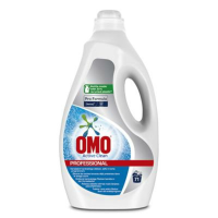 1+1 Gratis: Omo Professional Vloeibaar Wasmiddel Witte Was Active Clean   71 Wasbeurten Pro Formula 5 liter