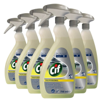 6X Cif Professional Ontvetter Pro Formula 750 ml
