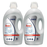 2X Robijn Professional Vloeibaar Wasmiddel Klein & Krachtig Witte Was 160 Wasbeurten Pro Formula 4,32 liter