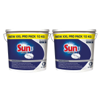 2X Sun Professional Vaatwaspoeder Korte Wascyclus Normaal Pro Formula 10 kg