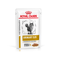 12X Royal Canin Kattenvoer Nat Urinary S/O Moderate Calorie 85 gr