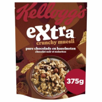 8X Kellogg's Extra Dark Chocolate 375 gr