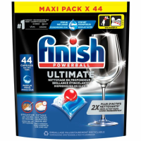 1+1 Gratis: Finish Ultimate Vaatwastabletten Regular 44 stuks
