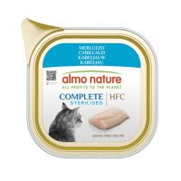 17X Almo Nature HFC Kattenvoer Nat Kabeljauw 85 gr