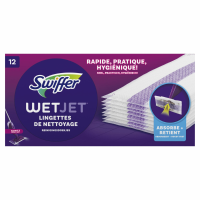 Swiffer WetJet Dweilsysteem Navulling Reinigingsdoekjes 12 stuks