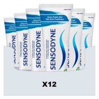 12X Sensodyne Tandpasta Extra Fresh Gel 75 ml