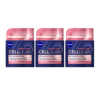 3X NIVEA Cellular Filler Nachtcrème Elasticity 50 ml