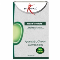2X Lucovitaal Appelazijn, Chroom & B vitamines Ideaal Gewicht 48 capsules