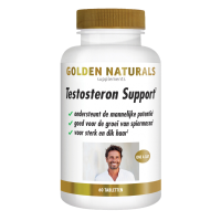 2X Golden Naturals Testosteron Support Vegan 60 tabletten