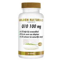 2X Golden Naturals Q10 100mg 60 vegacapsules