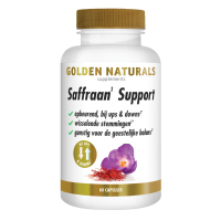 2X Golden Naturals Saffraan Support 60 capsules
