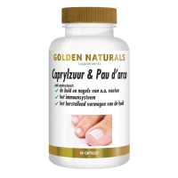 2X Golden Naturals Caprylzuur & Pau d'arco 60 vegacapsules