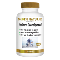2X Golden Naturals Vloeibare Groenlipmossel 120 softgels