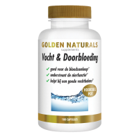 Golden Naturals Vocht & Doorbloeding 180 vegacapsules