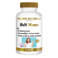 2X Golden Naturals Multi Woman 60 tabletten