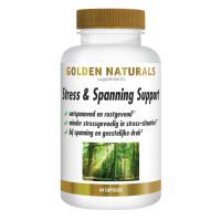 Golden Naturals Stress & Spanning Support 60 vegacapsules