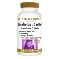 2X Golden Naturals Microbiotica 10 Miljard 30 vegacapsules