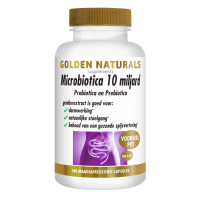 2X Golden Naturals Microbiotica 10 Miljard 180 vegacapsules
