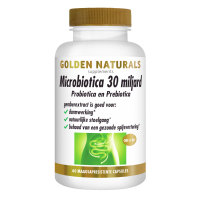 2X Golden Naturals Microbiotica 30 Miljard 60 vegacapsules
