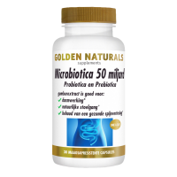 2X Golden Naturals Microbiotica 50 Miljard 30 vegacapsules