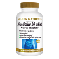 Golden Naturals Microbiotica 50 Miljard 60 vegacapsules