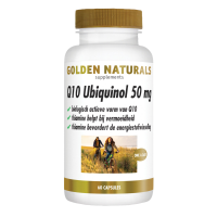 2X Golden Naturals Q10 Ubiquinol 50mg 60 vegacapsules