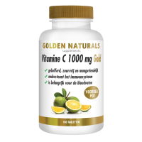 2X Golden Naturals Vitamine C Gold 1000mg vegan 180 tabletten