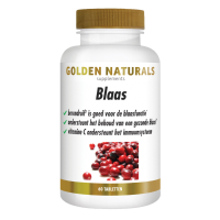 Golden Naturals Blaas Vegan 60 tabletten