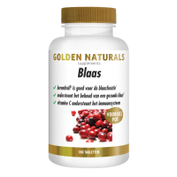Golden Naturals Blaas Vegan 180 tabletten