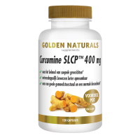 2X Golden Naturals Curcumine SLCP 400mg 120 vegacapsules