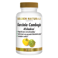 2X Golden Naturals Garcinia Cambogia 60% HCA Vetverbrander 60 capsules