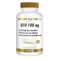 2X Golden Naturals Q10 100mg 180 vegacapsules
