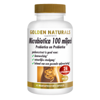 2X Golden Naturals Microbiotica 100 Miljard 45 vegacapsules