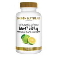 2X Golden Naturals Ester C 1000mg Vegan 90 tabletten