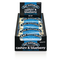 Eat natural Fruit & Noten Bar Yoghurtlaagje Cashew & Blueberry 12 x 40 gr