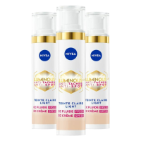 3X NIVEA Luminous630 CC Cream SPF 30 Light 40 ml