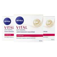 3X NIVEA Vital Dagcrème Anti Rimpel Versterkend 50 ml