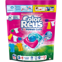 Witte Reus Wasmiddelcapsules 3+1 Power Caps Kleur 65 beurten