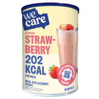 6X WeCare Meal Replacement Shake Strawberry 436 gr