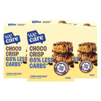 3X WeCare Lower Carb Bar Choco Crisp 5x30 gr