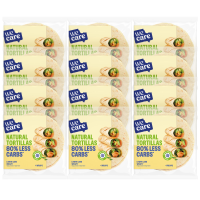 12X WeCare Lower Carb Tortillas Naturel 160 gr