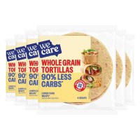 6X WeCare Lower Carb Tortillas Volkoren 160 gr